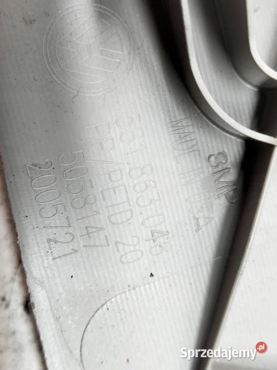 TUNEL ŚRODKOWY PODŁOKIETNIK USA VW Volkswagen