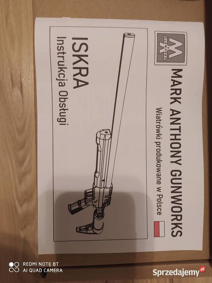 Wiatrówka PCP Iskra Sporty strzeleckie i myślistwo