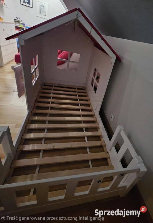 Łóżko domek Księżniczki 190 90 wyjątkowy model Zagościniec