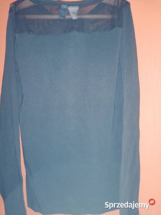 Bluzka z długim rękawem z siateczkąRozmiar 12S Inny wzór Łódź