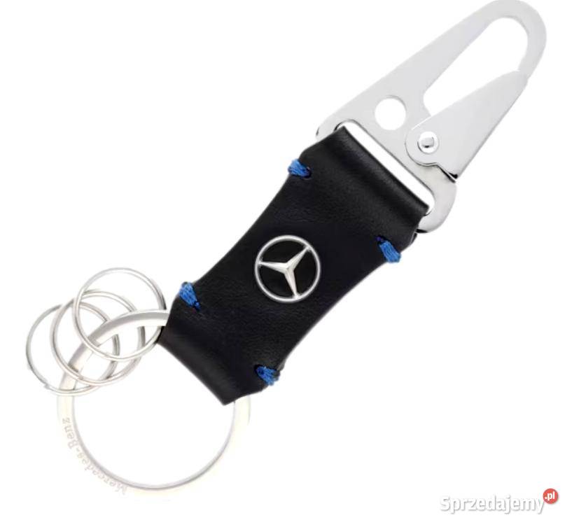 MERCEDESBENZ skorzany brelok breloczek do kluczy Ruda Śląska