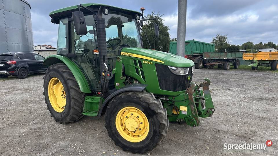 JOHN DEERE 5085E 72 TUZ ŁADOWACZ ŁYŻKA 4W1 Rewers elektrohydrauliczny Słupsk