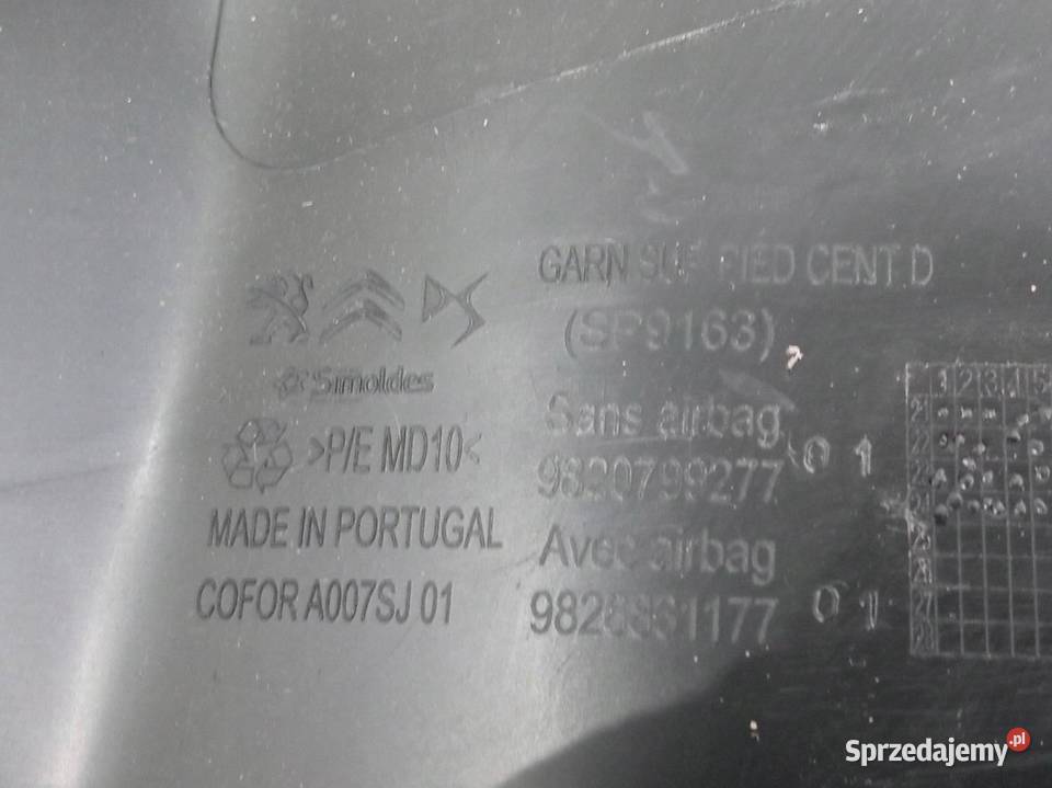 OSŁONA SŁUPKA B LEWA PRAWA KOMPLET GT LINE