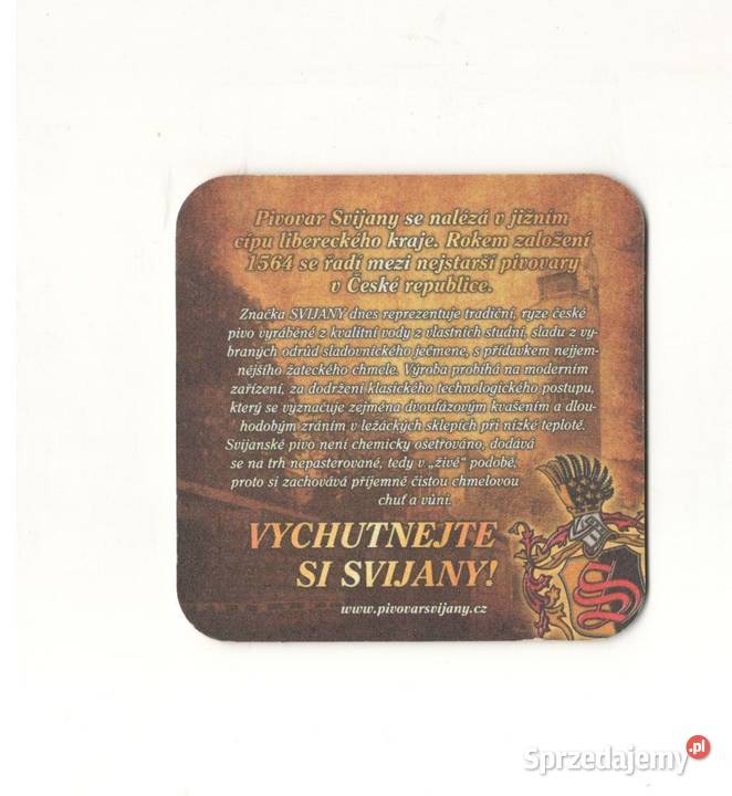 Svijany podstawka do piwa 22 Gliwice