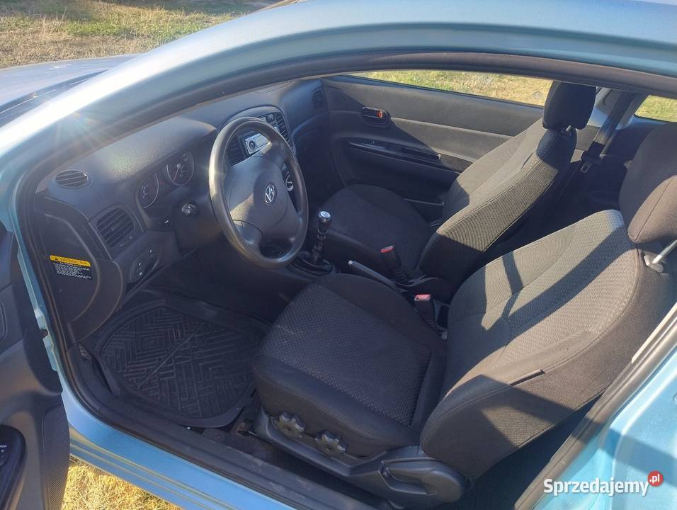 Hyundai Accent 15 CRDI 110 klima ISOFIX wielofunkcyjna kierownica Chełm