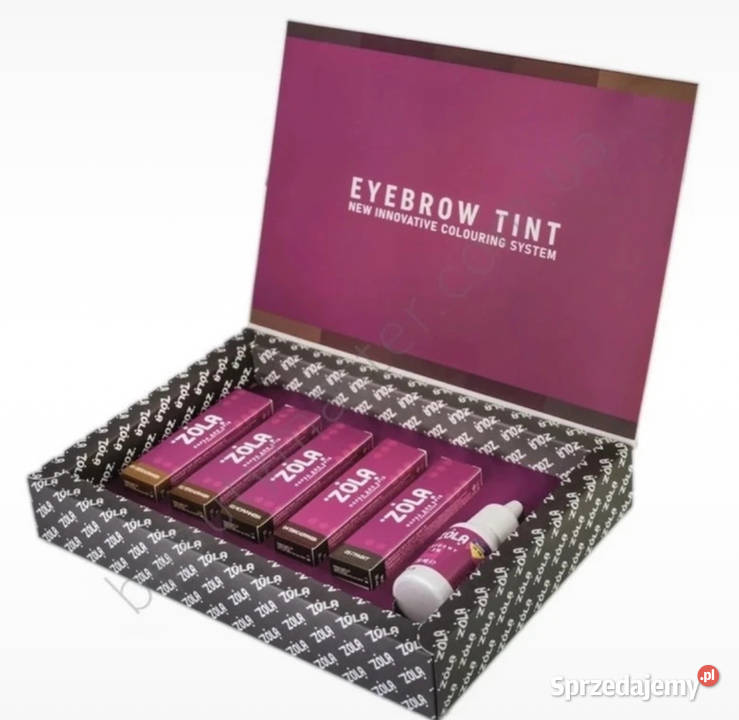 Zestaw farbki henna oksydant zola komplet brow Warszawa