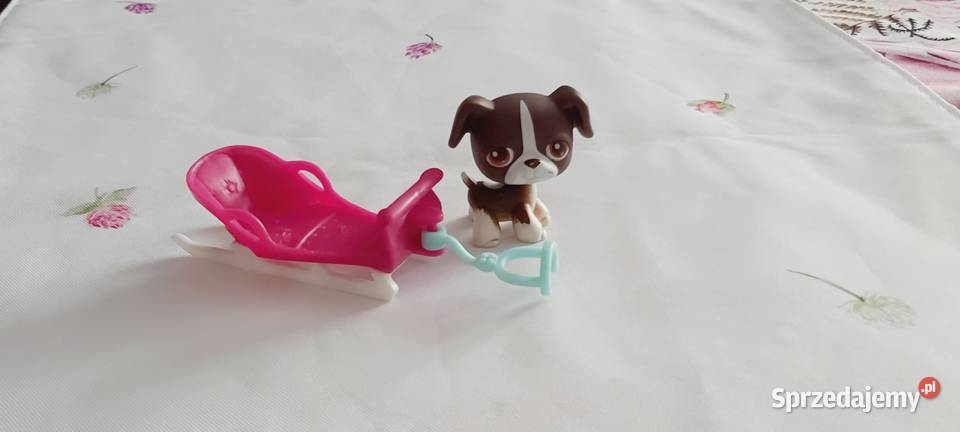 Piesek z sankami Hasbro zestaw Braniewo