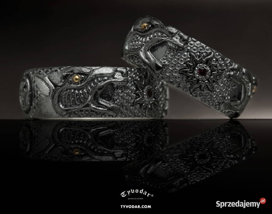 NORDYCKIE OBRĄCZKI BLACK FENRIR TYVODARCOM mazowieckie Warszawa