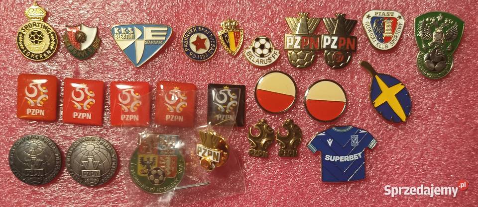 Odznaki klubowe na wymianę Pozostałe Wronki