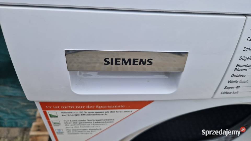 Pralka Simens extraklasse blueTherm Pralki i suszarki