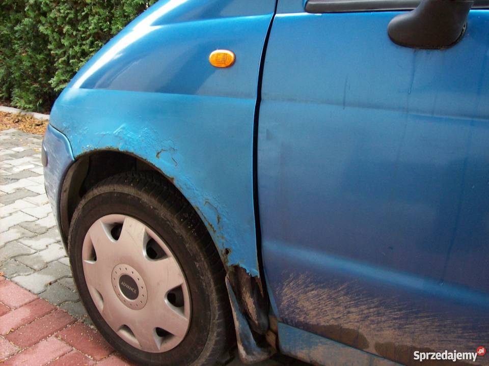 Daewoo MATIZ 2001 Gaz Klima ABS Poduszki Sprawny światła przeciwmgłowe Kęty