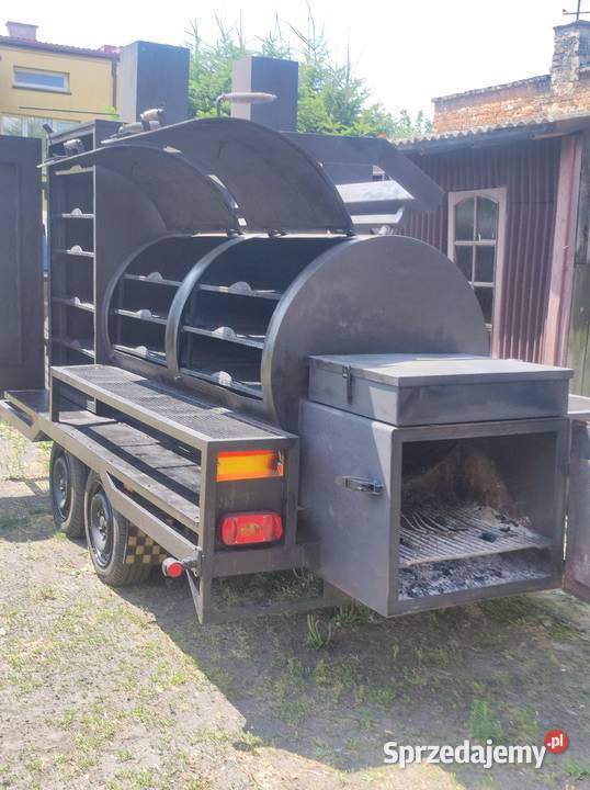 Smoker Grill Bbq mobilny katering imprezy Sękocin Nowy sprzedam