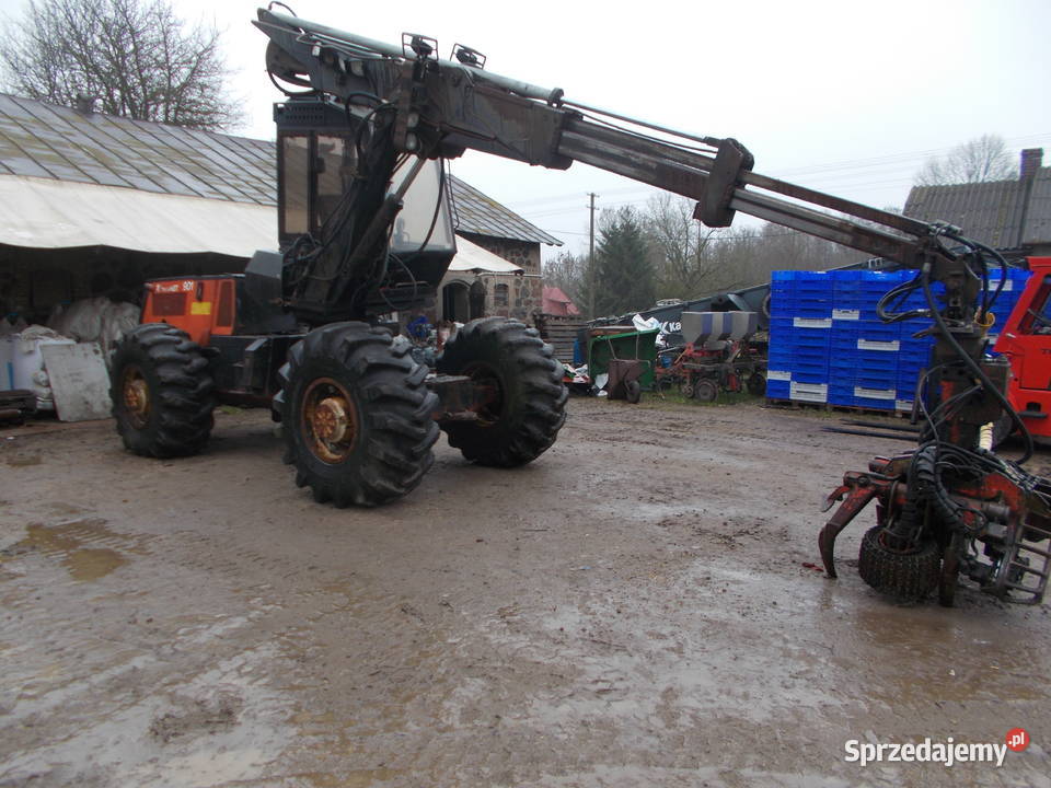 harwester valmet 901 kombajn zrębowy podlaskie Karasiewo sprzedam