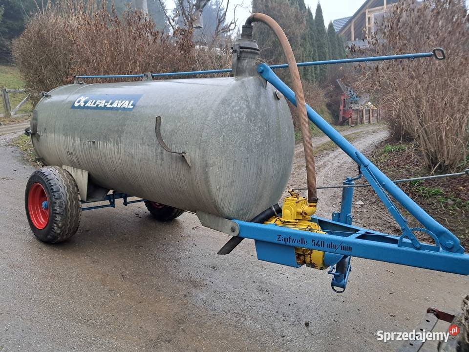 Beczkowóz AlfaLaval 2600L Mszana Dolna