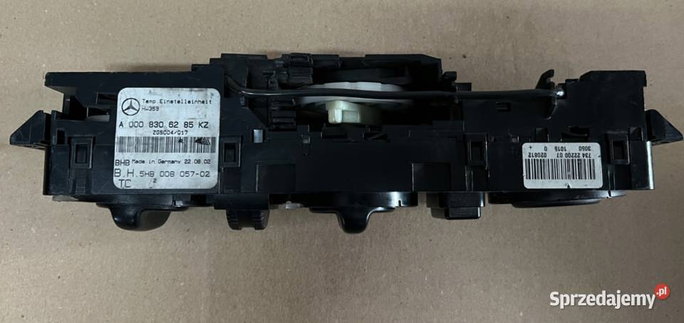 MERCEDES VITO W638 PANEL KLIMATYZACJI KLIMY Kłodzko sprzedam