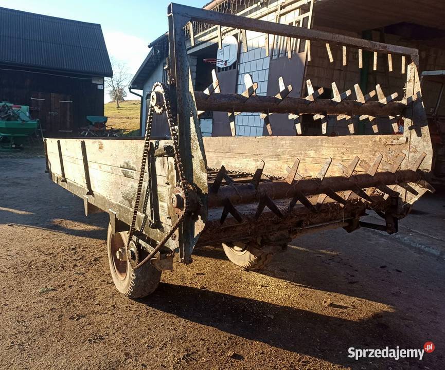 Rozrzutnik obornika polski Agromet 3t małopolskie