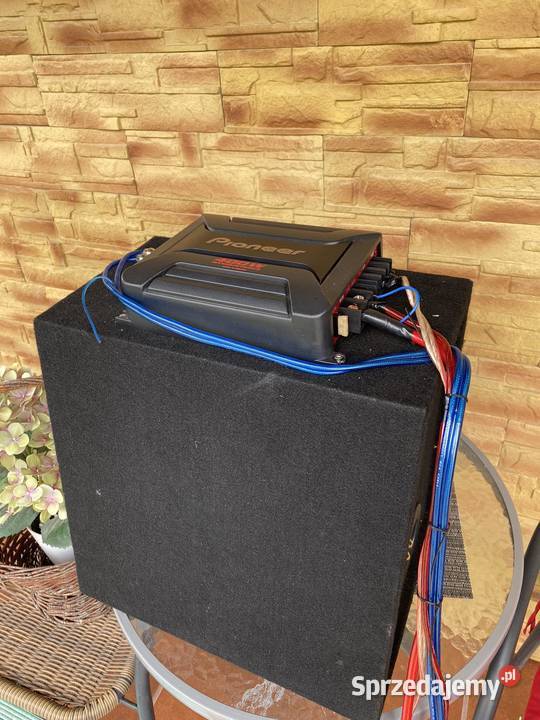 Samochodowy subwoofer chassis Pioneer 400W Pioneer Przebendów sprzedam