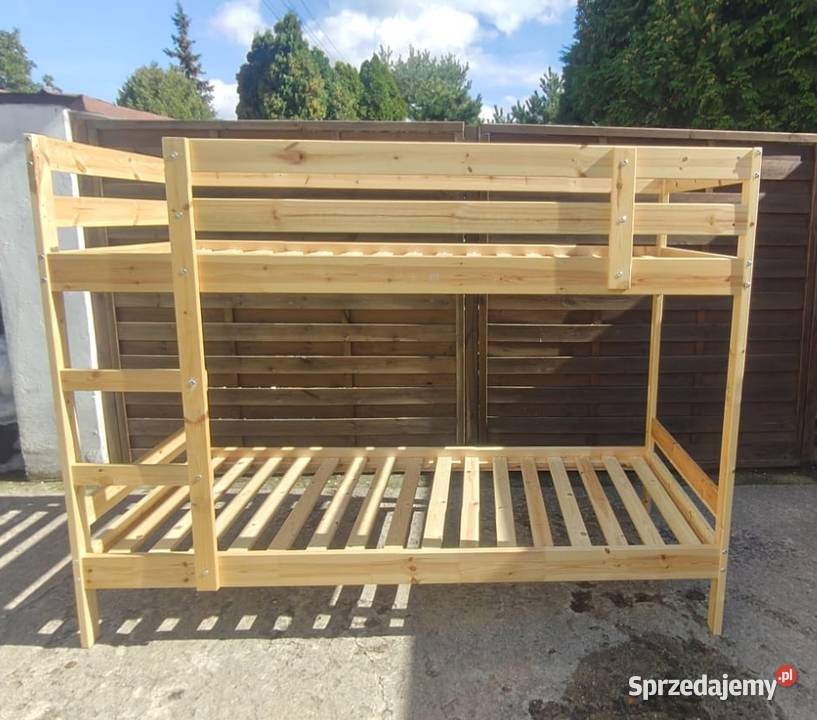 Łóżko IKEA Mydal 90x200 piętrowe sosnowe mazowieckie Warszawa