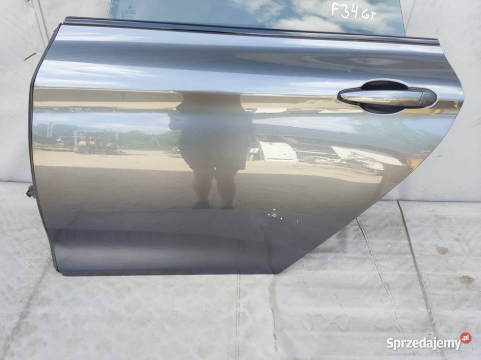 BMW F34 GT DRZWI TYLNE TYŁ LEWE SZYBA Radom