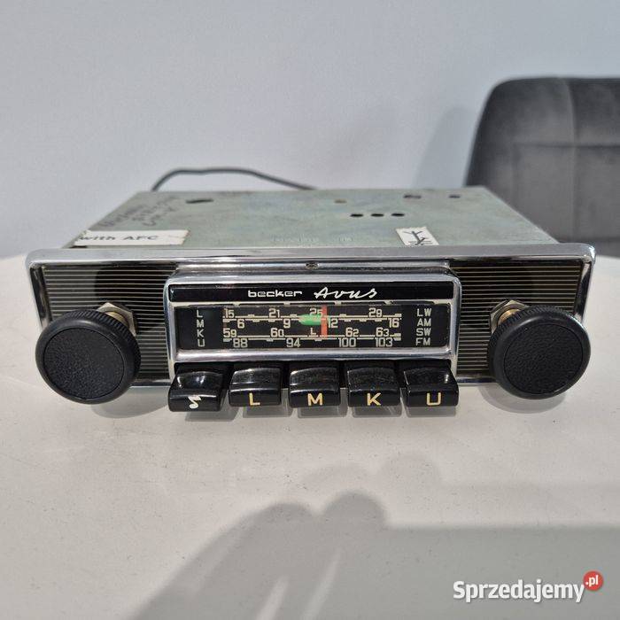 Kolekcjonerskie radio Becker Avus lmku 260 zachodniopomorskie