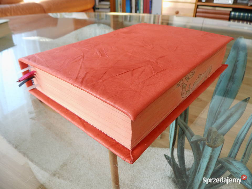 Książka kucharska Prezent Oprawa skórzana Karty wielkopolskie Radzewice sprzedam