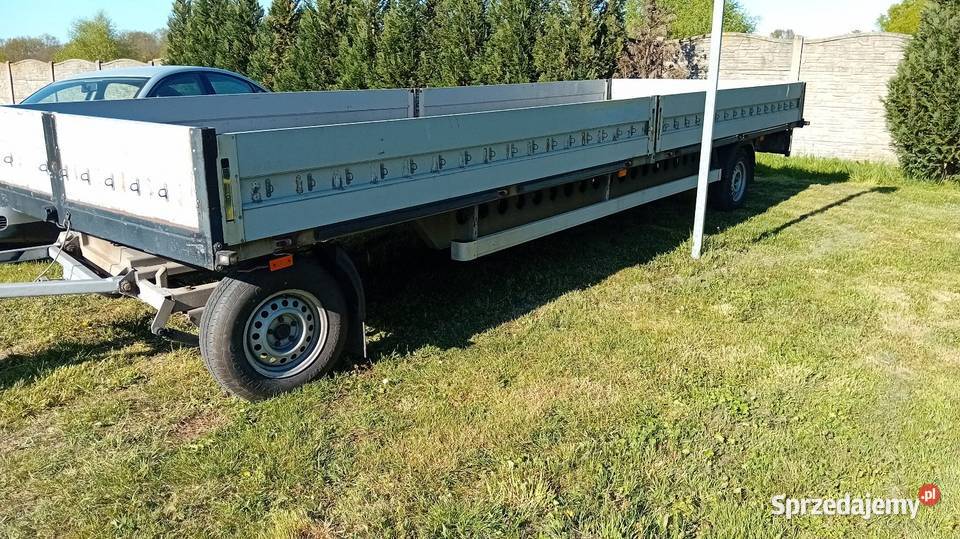 Przyczepa TRAMPTRAIL obrotnica 2 Burtowe i plandeki lubuskie