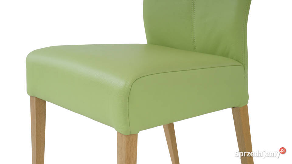 Krzesło Kenya Skóra naturalna dąb Solidne Wanat Stoły, krzesła, biurka śląskie Woźniki