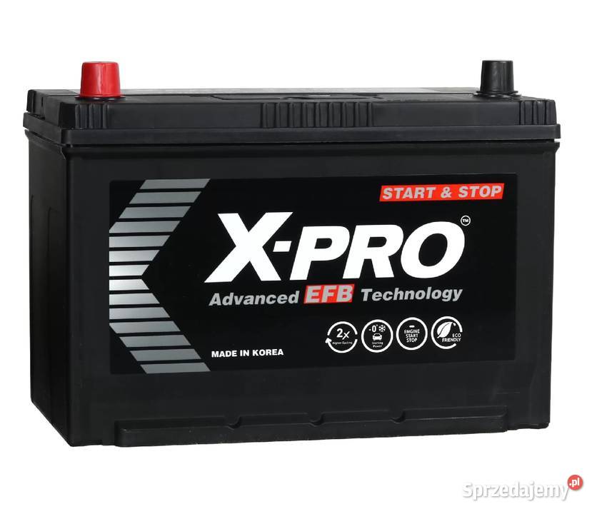 Akumulator XPRO EFB 80Ah 800A EN Japan Lewy Plus Tarnów sprzedam