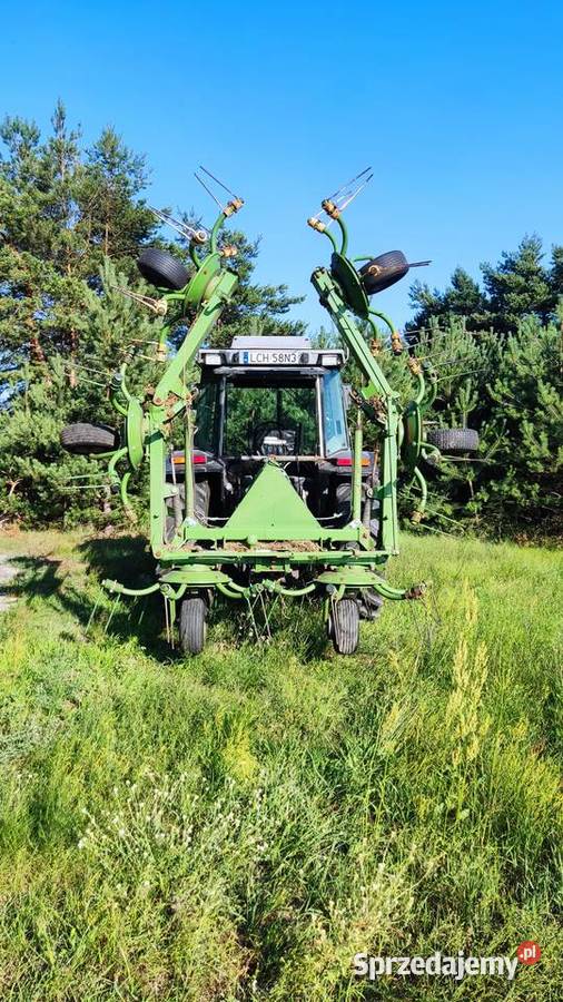 przetrząsarka przewracarka zgrabiarka krone KW Chełm