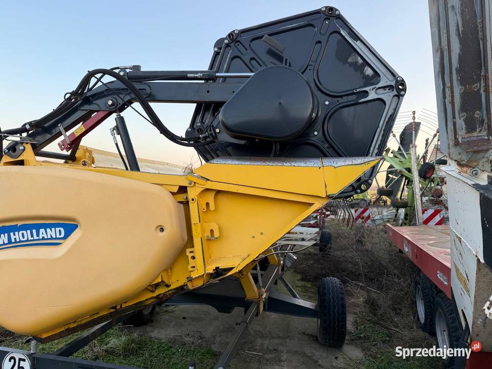 Kombajn zbożowy Holland CX8080 2014 heder Vario