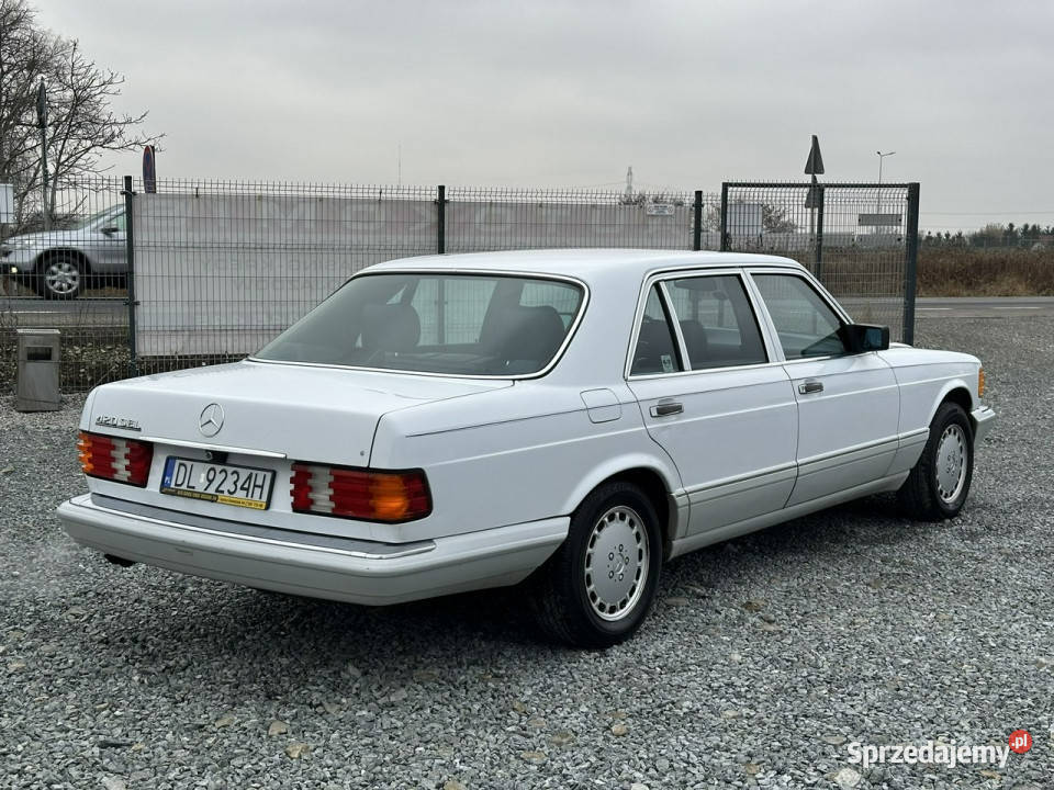 Mercedes S 420 42 SEL 1989r 224111 Zarejestrowany w Polsce Wojkowice sprzedam