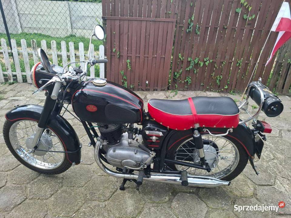 Motocykl Panonia T5 Rok produkcji 1954 Wolsztyn