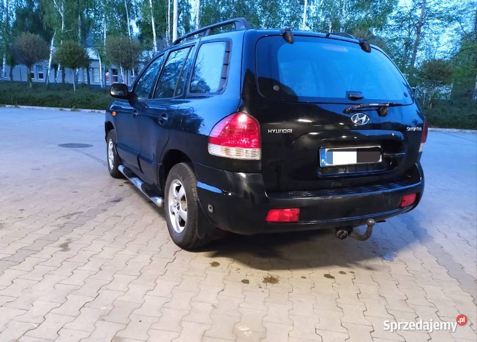 Hyundai Santa fe 24Gaz Climatronic Skóry Zamiana nieuszkodzony Santa Fe Rawa Mazowiecka