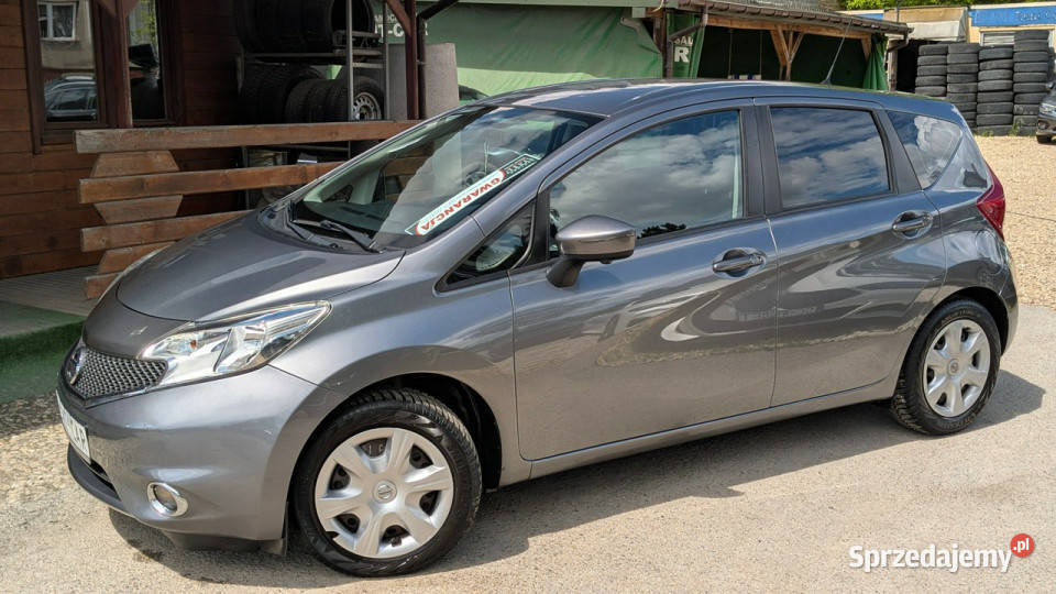 Nissan Note 15dCi90BezwypadkowyKlimatyzacja Navi Nissan śląskie Częstochowa