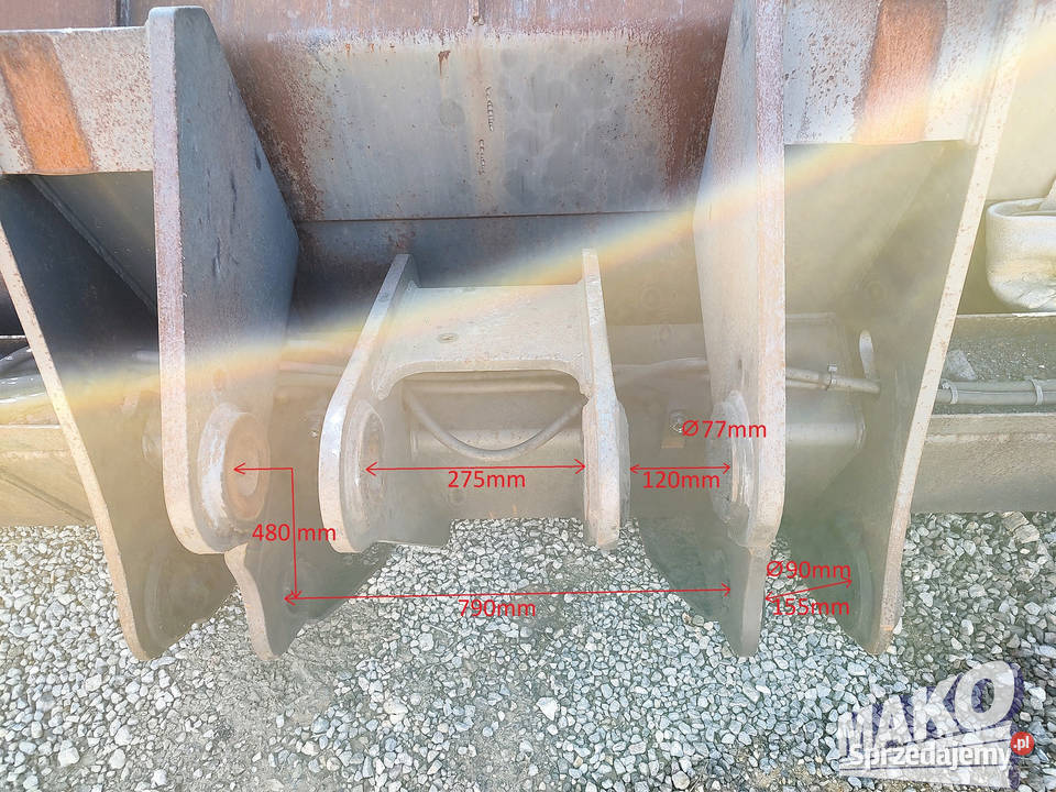 Łyżka Ulrich 365 do ładowarki CAT 980H 82m Ostrowiec Świętokrzyski