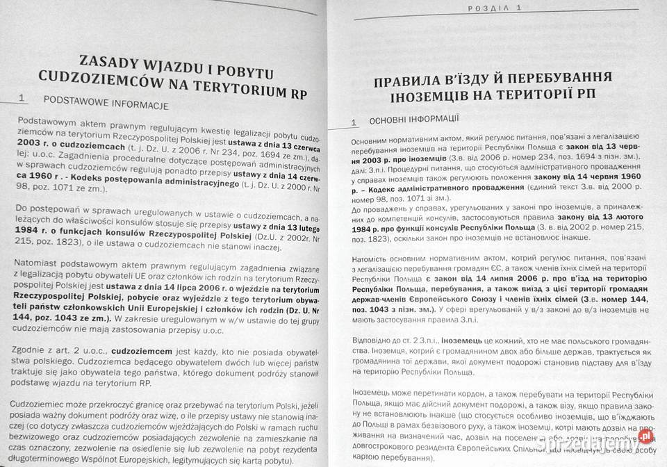 Prawa i obowiązki obywateli państw trzecich w Rok wydania 2009 Chełm