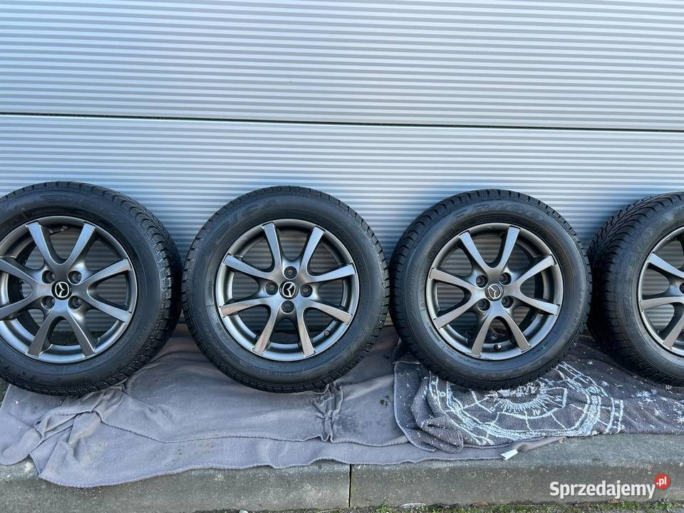 Oryginalne felgi aluminiowe 15 do mazda 2 i Nysa