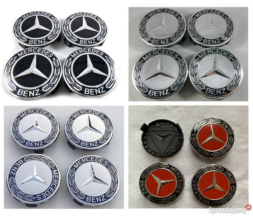 4x Dekielek Dekielki Oryginalne VW 3B7601171 Mercedes-Benz (oryginalne) Poznań