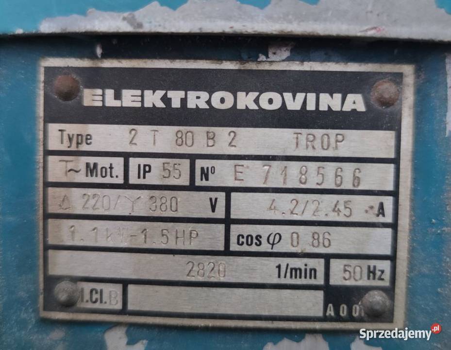 Wentylator odśrodkowy 11kW Lipowa