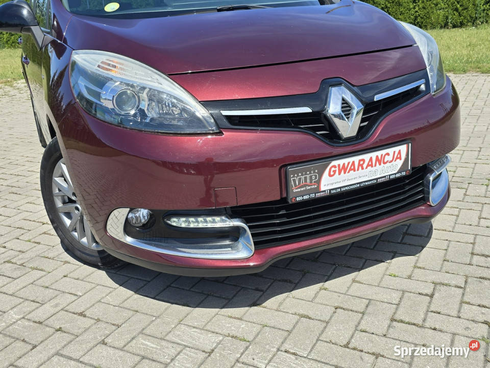 Renault Scenic 15Dci BoseNaviLedyPółSkóryKlimatr klimatyzacja