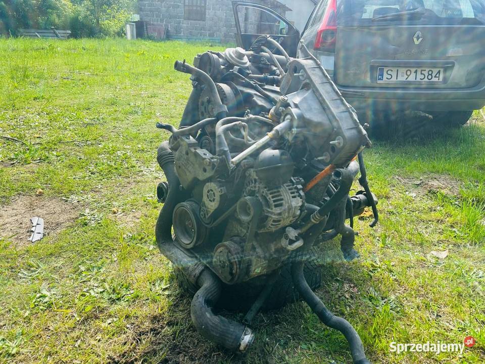 Silnik 19 TDI bxe skrzynia biegów 6 osprzęt Mędrzechów