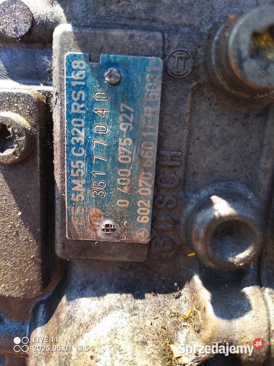 Mercedes 29 D g klasa Wolf pompa wtryskowa małopolskie Kocmyrzów