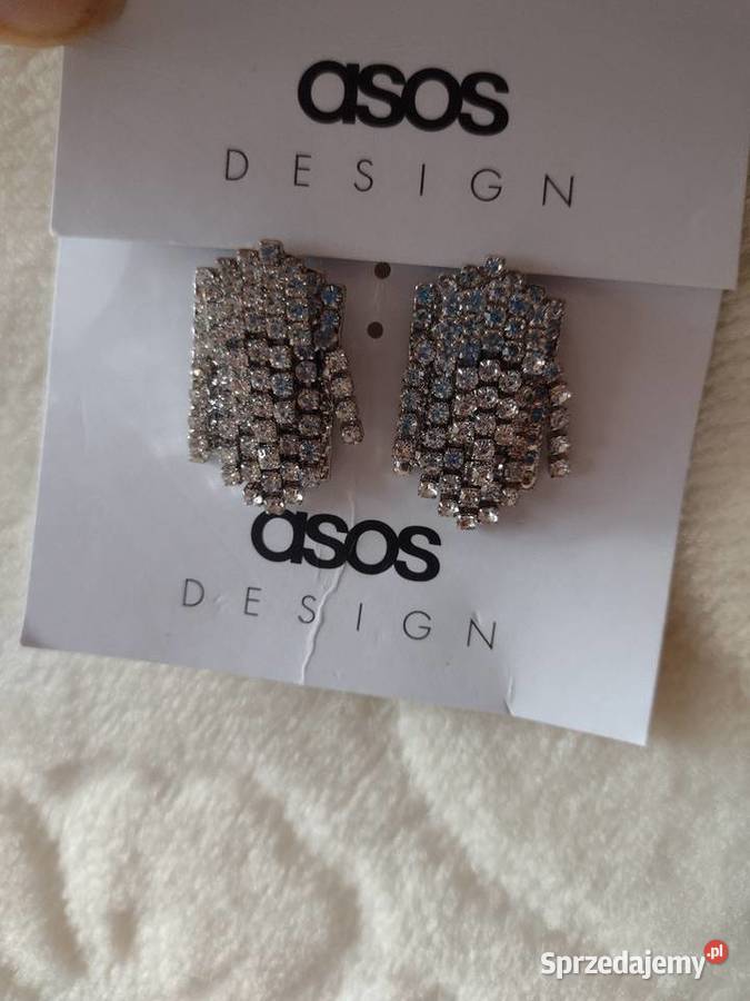 ASOS Bogato zdobione kolczyki wieczorowe z Kraków