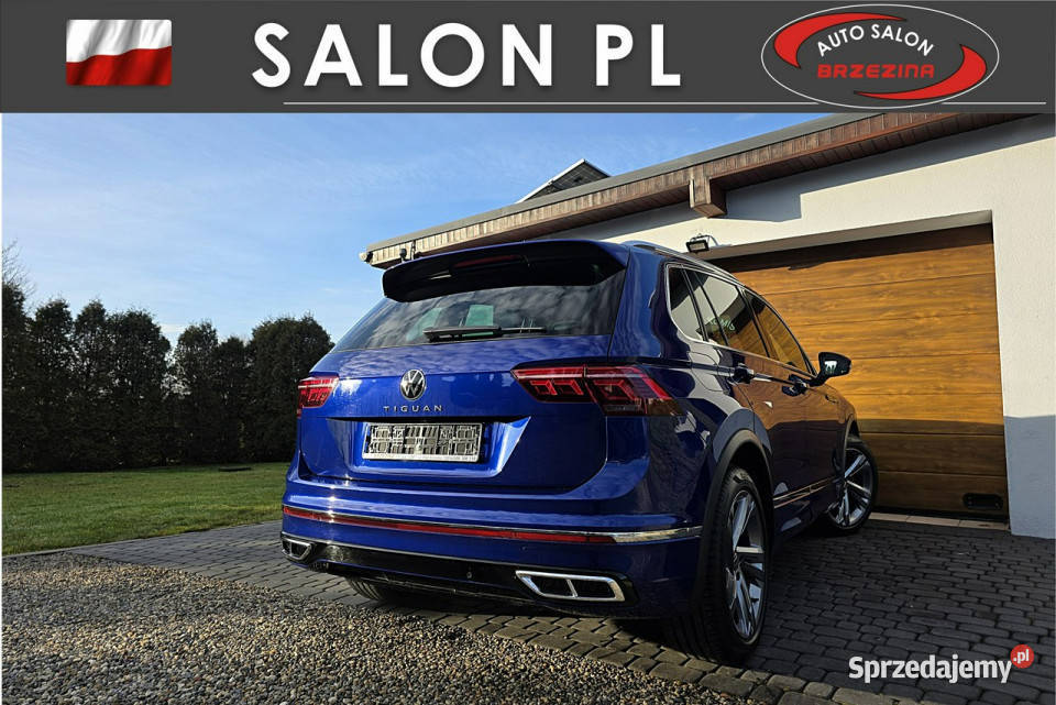 Volkswagen Tiguan serwis ASO automat Rline II lakier metallic