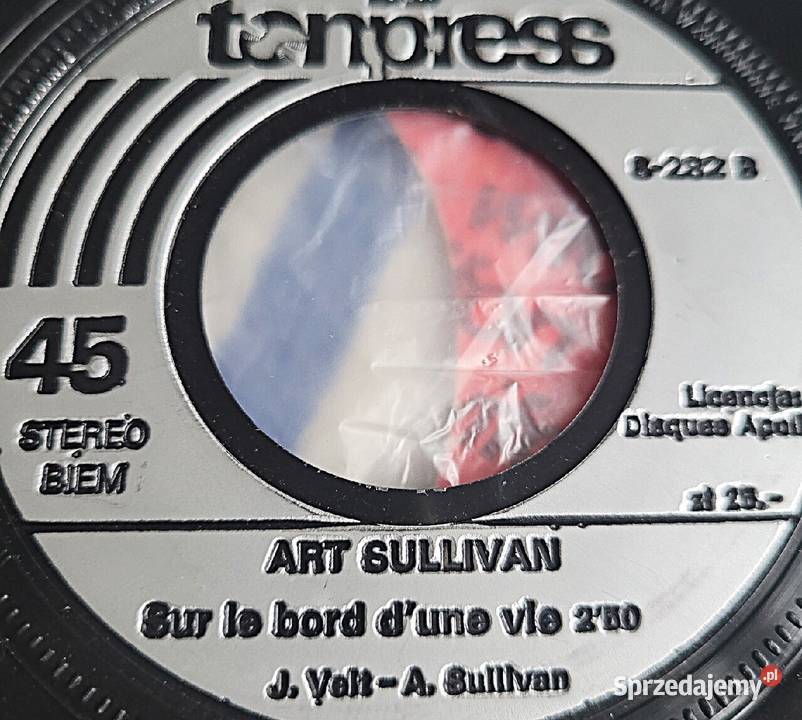 Art Sullivan płyta singlowa w stanie płyta winylowa Chełmno sprzedam