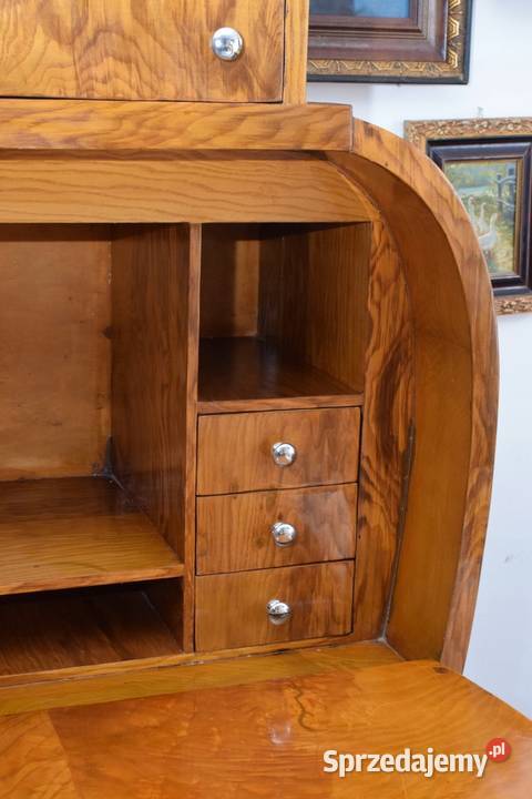 Sekretera Biedermeier Art Deco Sekretarzyk Kraków