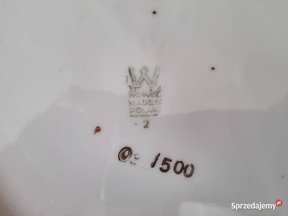 Talerz płaski półmisek porcelana Wawel vintage Warszawa