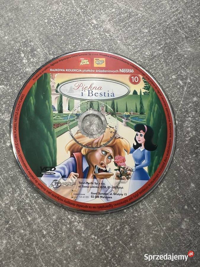 Płyta dzieci Piękna i bestia Jasło