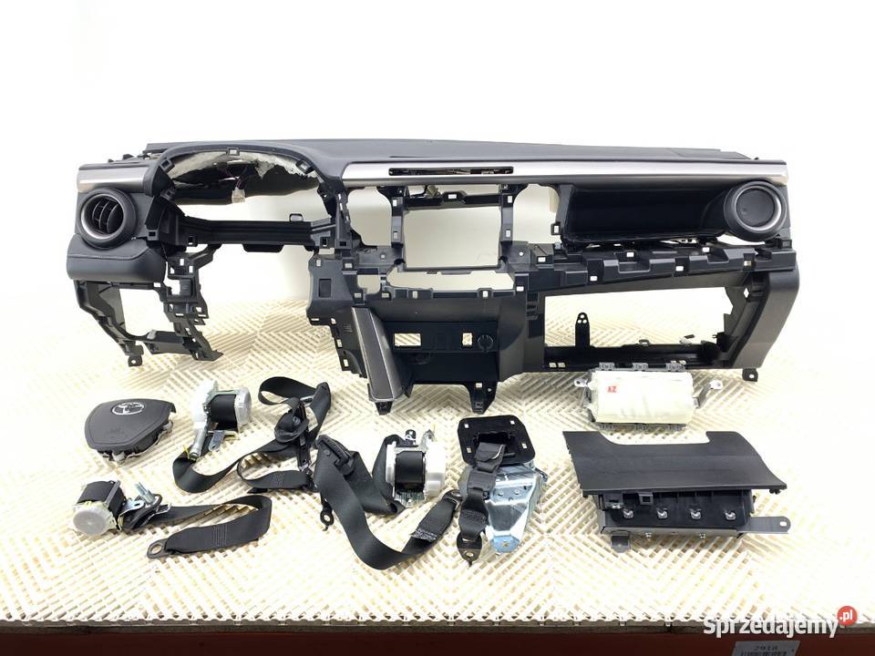 KOKPIT PODUSZKI PASY KOMPLET TOYOTA RAV 4 IV SUV