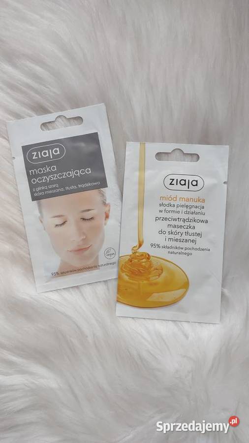 Maseczka Ziaja zestaw 2 sztuk Unisex Olkusz